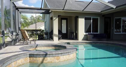 Executive 4 Bedroom, 3 Bathroom Pool Home In Lakeland Between Tampa And Orlando