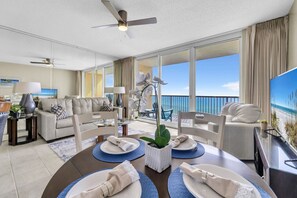 TV, table tennis - BeachFront-5 Pools, Starbucks, Movies at Majestic Beach Resort (Panama City Beach)
