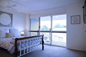 2 bedrooms, iron/ironing board, travel crib, WiFi