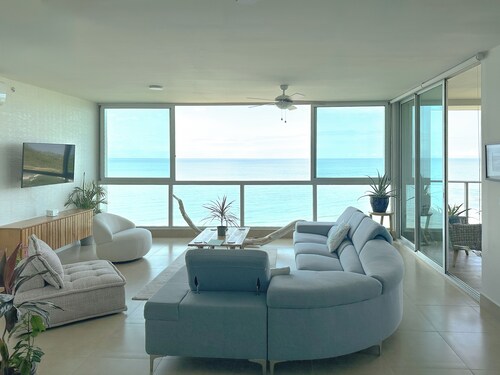 OceanView 3Bedroom 19th-Floor Apartment: 5 Pools, Restaurant, Spa & Fitness Room