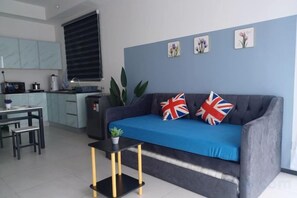 Unclassified image, 4 of 41, button - Aesthetic 2BR @ Urban Suite (Infinite Pool & Gym) (George Town)