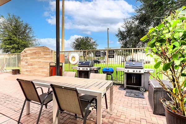 Gather outside for easy grilling and relaxed patio meals.