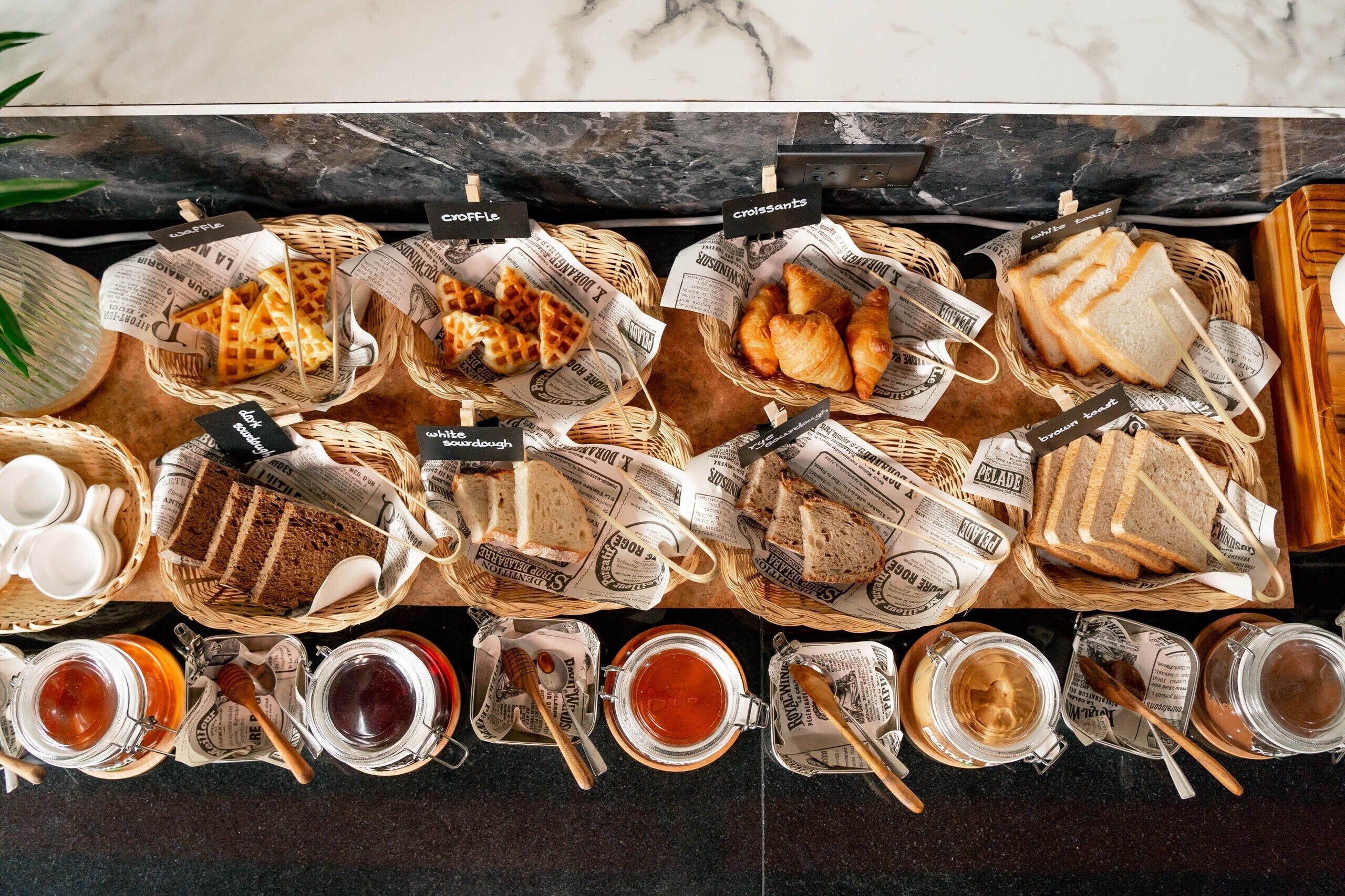 Breakfast buffet