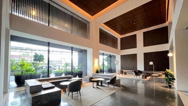 Lobby lounge - KL Sentral Serviced Apartment - The Establishment KL Sentral by Loop Suites (Kuala Lumpur)