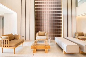 Sala de estar en el lobby