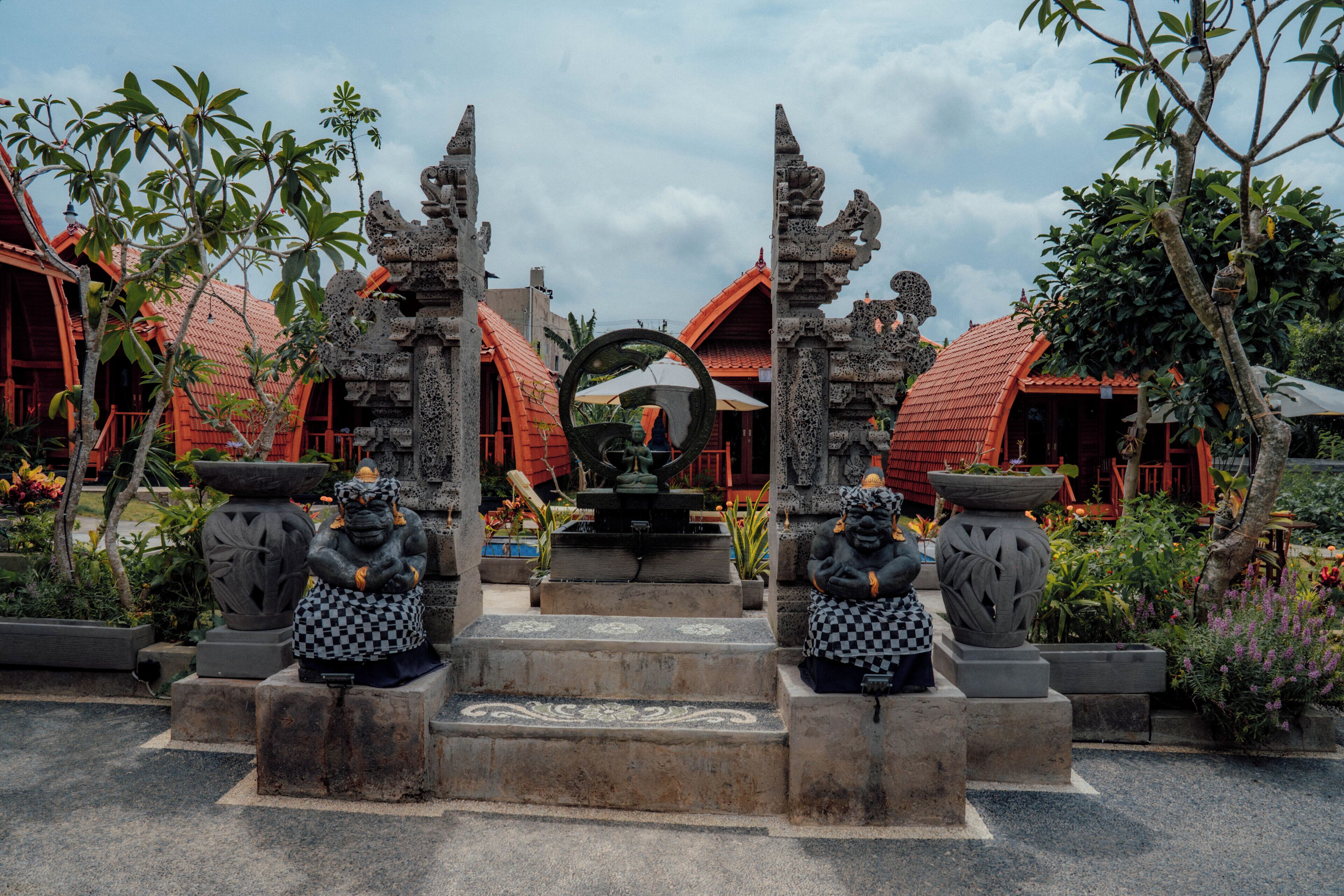 Mặt tiền nơi lưu trú