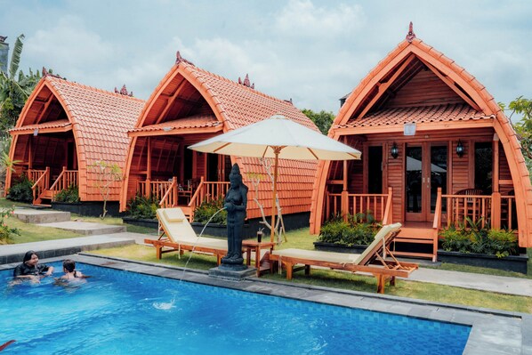 Deluxe Double Room | View from room - Nusa Dua Huts Pondok Gajah Para by EPS (Nusa Dua)