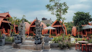 Voorkant van accommodatie