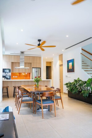 Luxury Villa | Living area | 65-inch Smart TV with digital channels