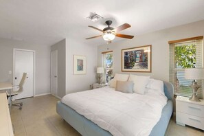 3 bedrooms, iron/ironing board, travel cot, WiFi