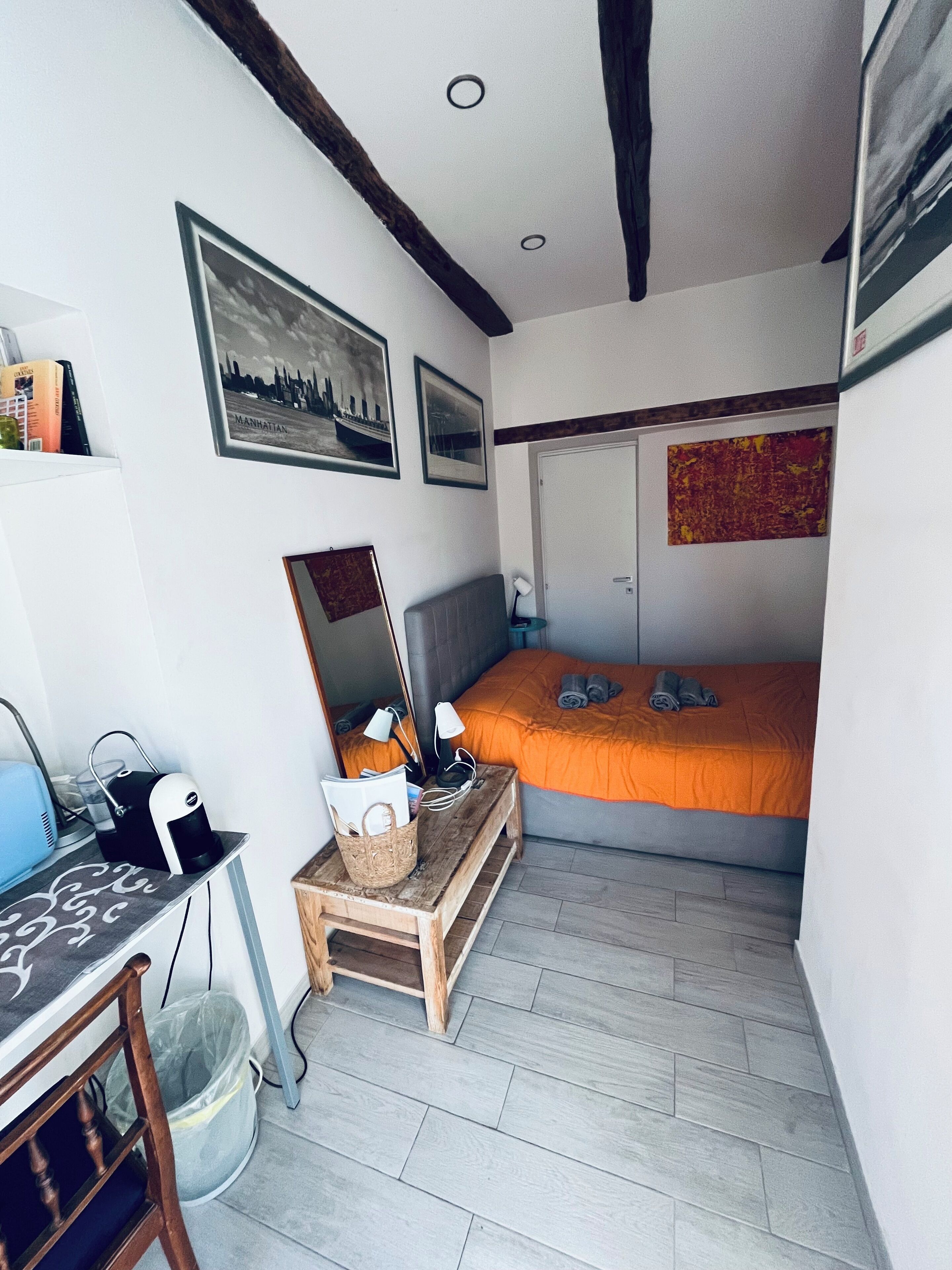 1 chambre, Wi-Fi, draps fournis