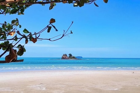 Private beach nearby