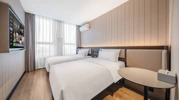 Habitación básica doble | Escritorio y wifi gratis