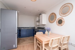 Fridge, microwave, coffee/tea maker