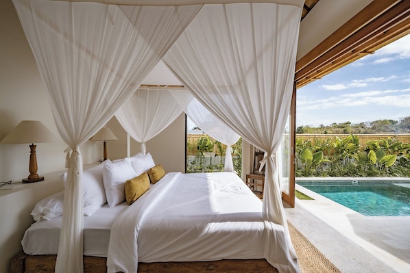 Deluxe Villa, Patio, Pool View | View from room