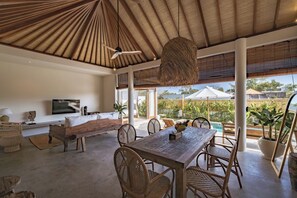 Deluxe Villa, Patio, Pool View | Dining room - Casa Nyang Uluwatu (Pecatu)