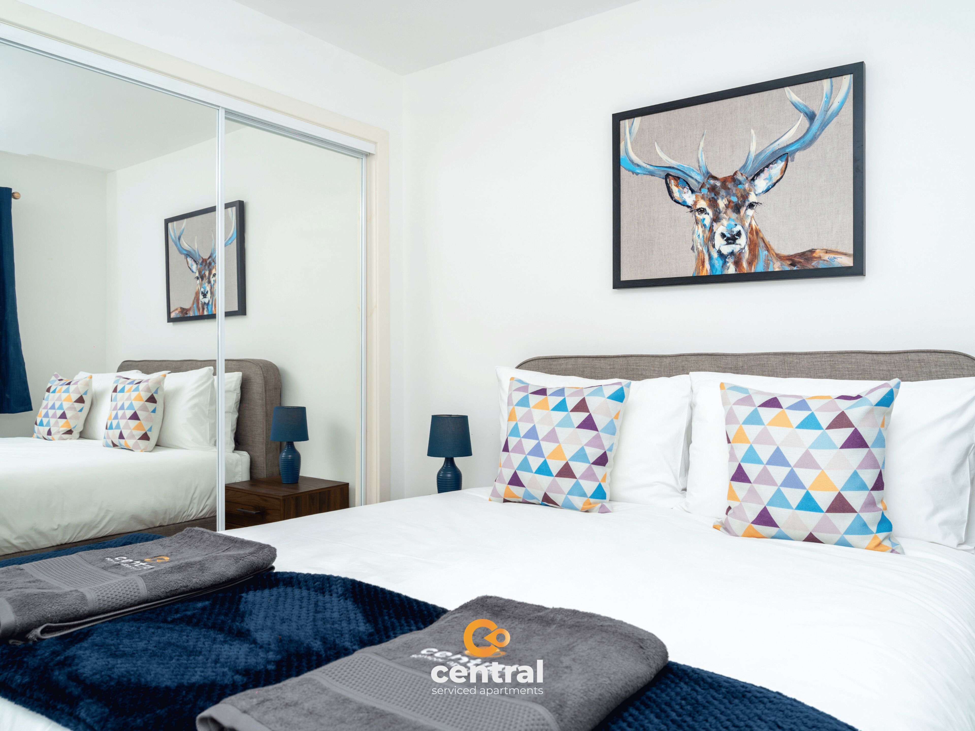 2 bedrooms, iron/ironing board, free WiFi