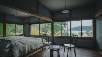 Traditional-Villa, Seeblick | Wohnbereich