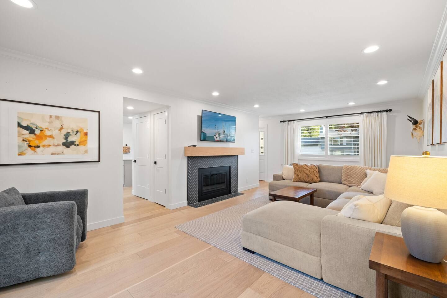 تلفزيون، مدفأة