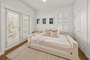 2 bedrooms, iron/ironing board, travel crib, free WiFi