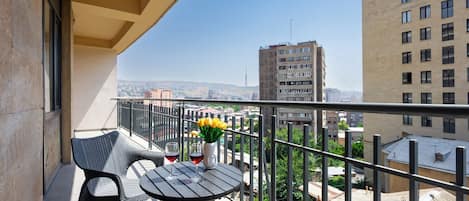 Classic-Apartment, Balkon | Blick vom Balkon