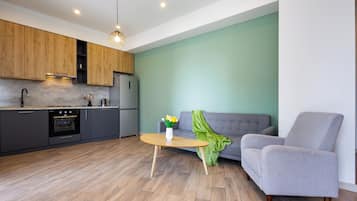 Classic Apartment, Balcony | Living area
