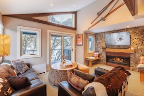 Lodge Chalet (Sleeps 4) | Living area - The Stables Resort Perisher - Open All Year (Perisher Valley)