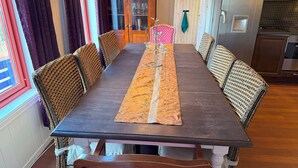 Dining - Spacious house, with boat, in beautiful landscape (Tustna)