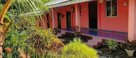 Fassade der Unterkunft