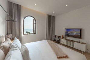 Premium Double Room, Sea View | Desk, laptop workspace, soundproofing, free WiFi - Lucie Cozy Home - Sunset Town Phu Quoc (Phu Quoc)