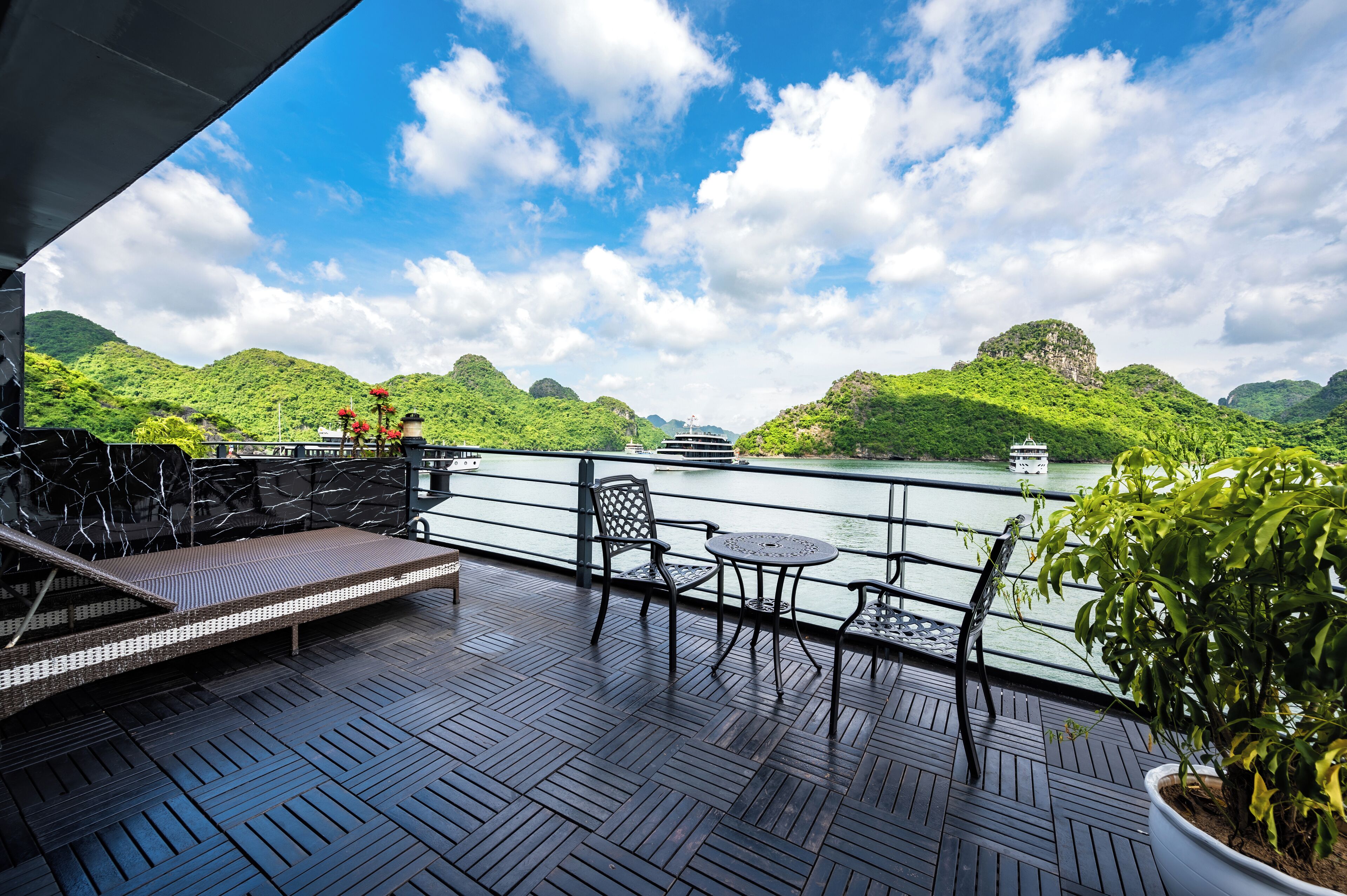 Honeymoon Double Room, Balcony, Sea View | Terrace/patio