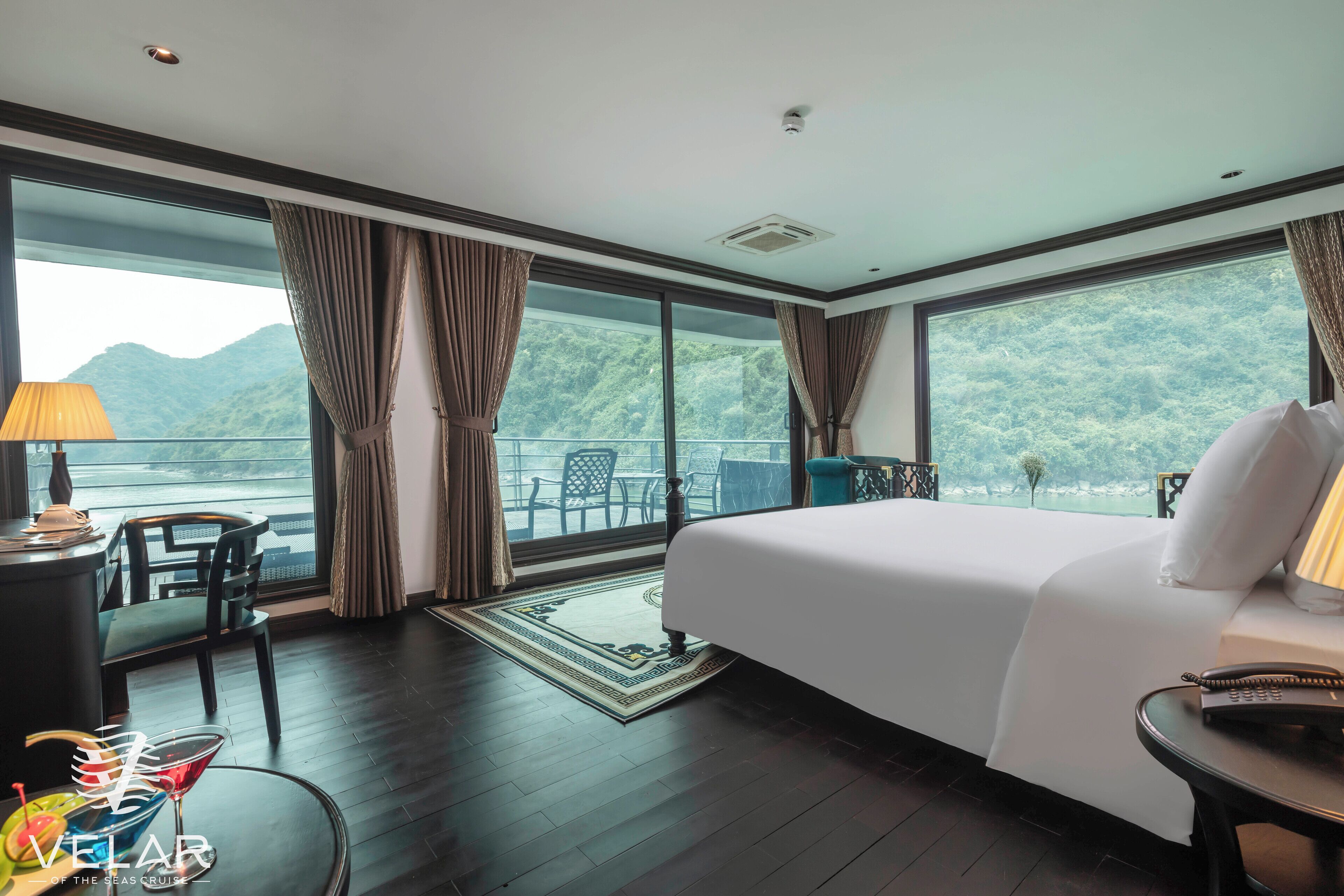 Honeymoon Double Room, Balcony, Sea View | Premium bedding, pillow-top beds, minibar, in-room safe