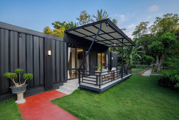 华丽双人房, 花园景观 | 露台