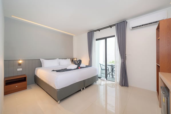 Habitación doble Deluxe, balcón | Wifi gratis
