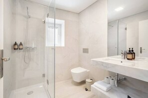Shower, hair dryer