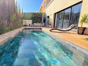 Outdoor pool, a heated pool - Palais Naya (Marrakech)