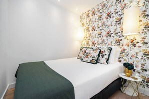 1 soverom, strykejern/-brett, wi-fi og sengetøy