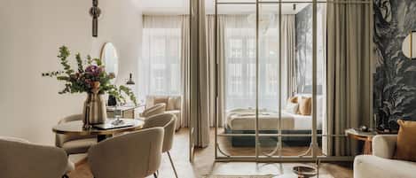 Family Room, City View | Living area