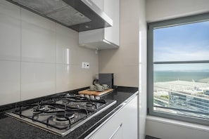 Fridge, microwave, oven, stovetop - Panoramic View w/ Elevator & View | Biz Traveler (Lisboa)