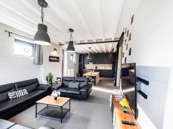 House | Living room - Farmhouse With Garden and Wellness (Heers)