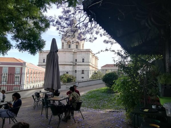 Restauration en plein air