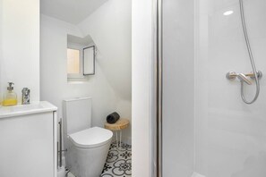 Shower, hair dryer