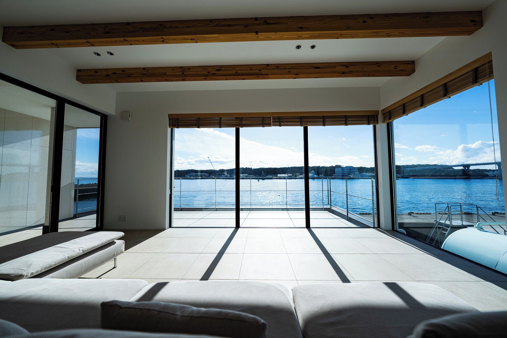 Villa, balcone, vista mare | Lenzuola