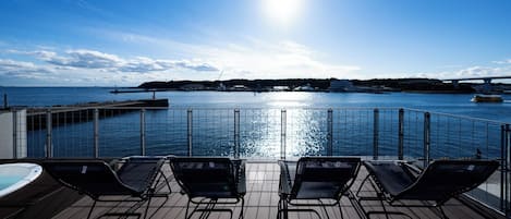 Terrasse sur le toit