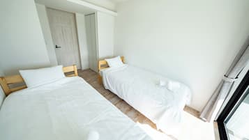 Villa, balkong, sjøutsikt | Sengetøy