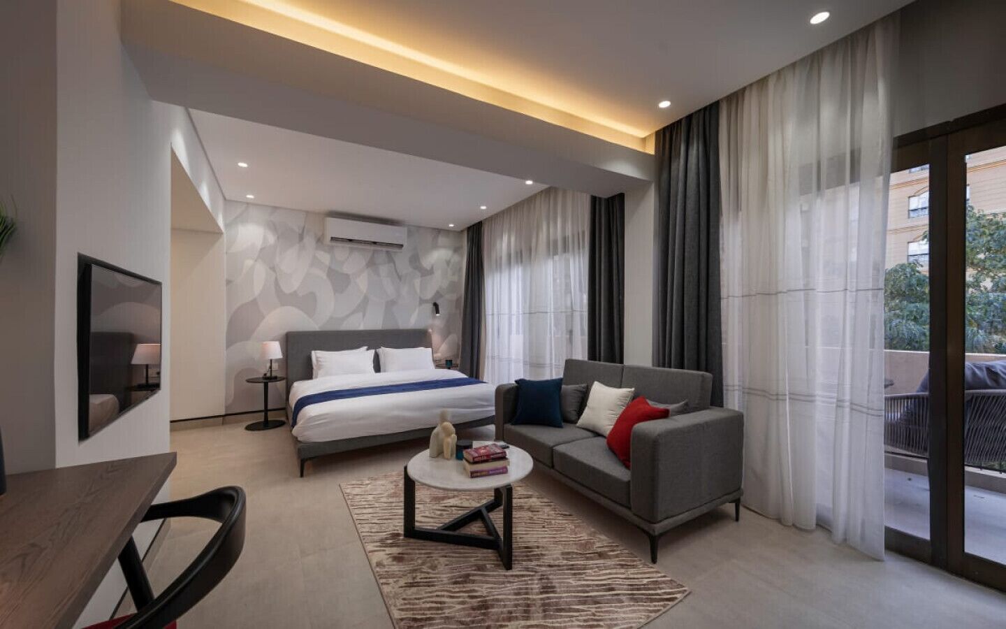 1 chambre, bureau, Wi-Fi, draps fournis