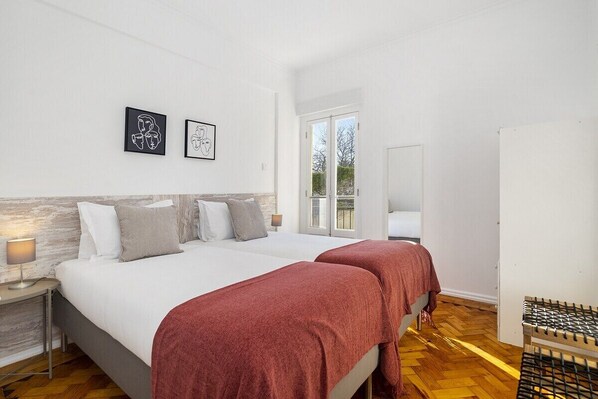 2 soveværelser, strygejern/strygebræt, Wi-Fi, sengetøj