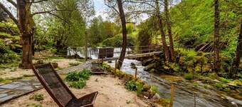 Riverfront Retreat with Exclusive Waterfall Views