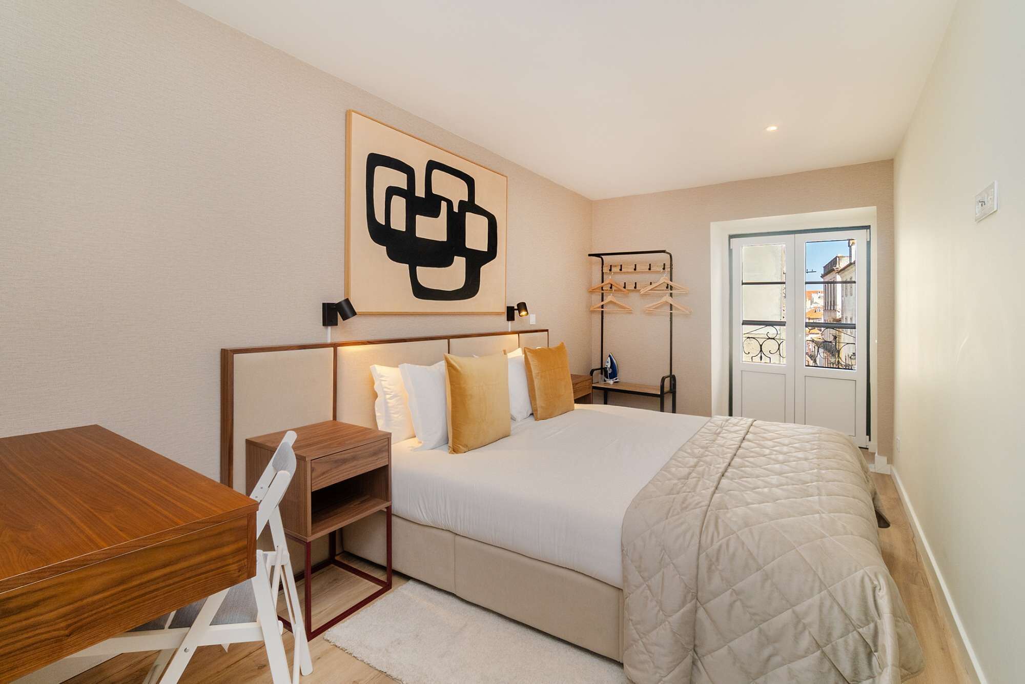 1 chambre, fer et planche à repasser, Wi-Fi, draps fournis