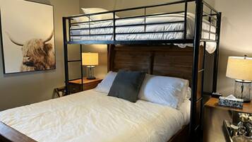 3 chambres, fer et planche Ă  repasser, Wi-Fi gratuit, draps fournis